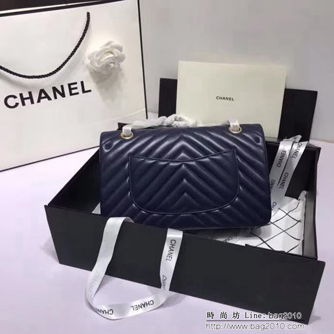 香奈兒CHANEL 升級版V線1112高仿原單小羊皮肩背斜挎包 DSC1235